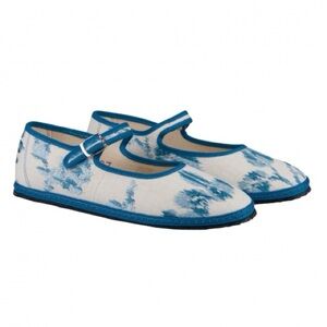 Vibi Venezia x Markarian linen Mary Jane shoes